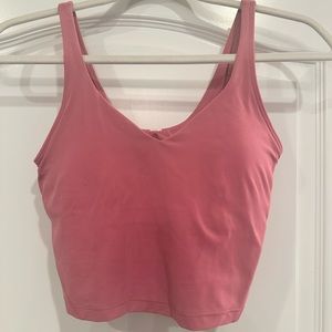 Lululemon Align Tank Top size 4 dusty rose